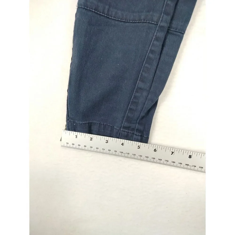 Michael Kors Women's Pants Black‎ Skinny Slim Ankle Bikercore Bikelife Edgy Punk